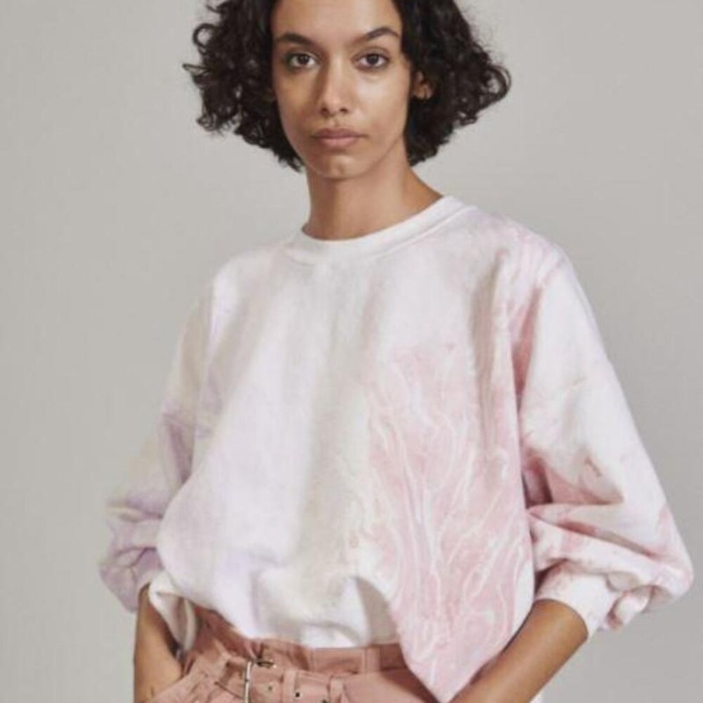Rachel Comey Lilac Tie-Dye Fond Sweatshirt sz xs/sm NWT